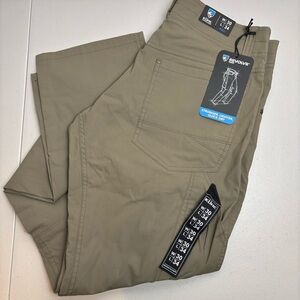 Kuhl NWT Revolvr Pants Men’s 30x34 Outdoors Hiking Pants Khaki Stretch